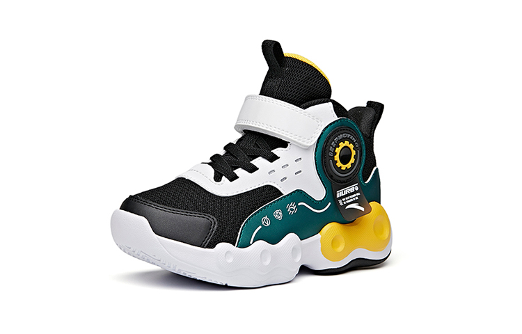 (PS) Anta Energy Ring Basketball Training Shoes 'Black White Green' 圖 2