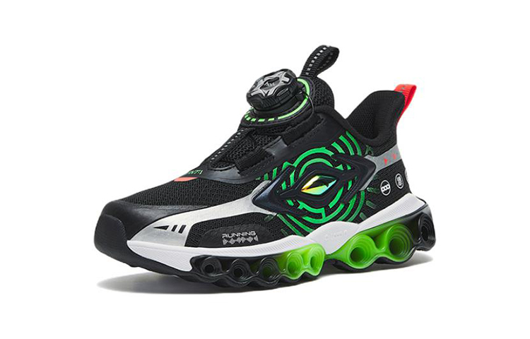 (PS) Anta Energy Ring Low 'Black Silver Green' 圖 2