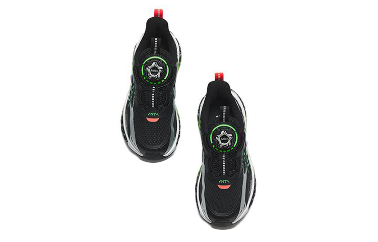 (PS) Anta Energy Ring Low 'Black Silver Green' 圖 3