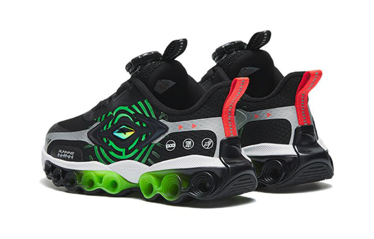 (PS) Anta Energy Ring Low 'Black Silver Green' 圖 4