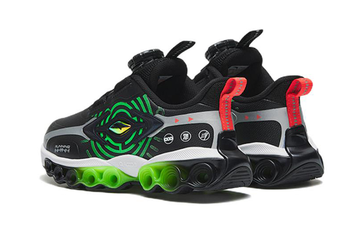 Shop (PS) 安踏能量环低帮'黑银绿色' 312249901N-7