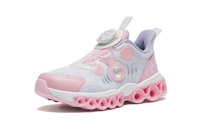 Order 中童 Anta安踏 能量環 防滑耐磨 低筒 跑步鞋 粉紅色