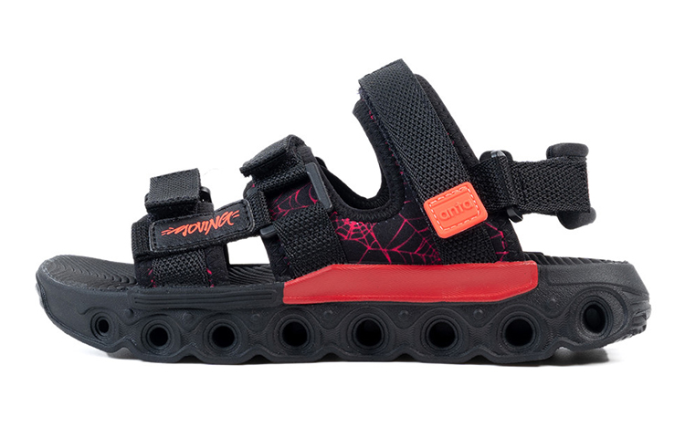 (PS) Anta Energy Ring Sandal 'Black Red'