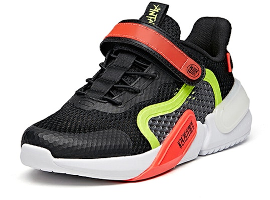 (Preschool) Anta Fashion Mesh Casual Low 'Black White Orange' 312028821-2 Order (Preschool) Anta Fashion Mesh Casual Low 'Black White Orange' 312028821-2