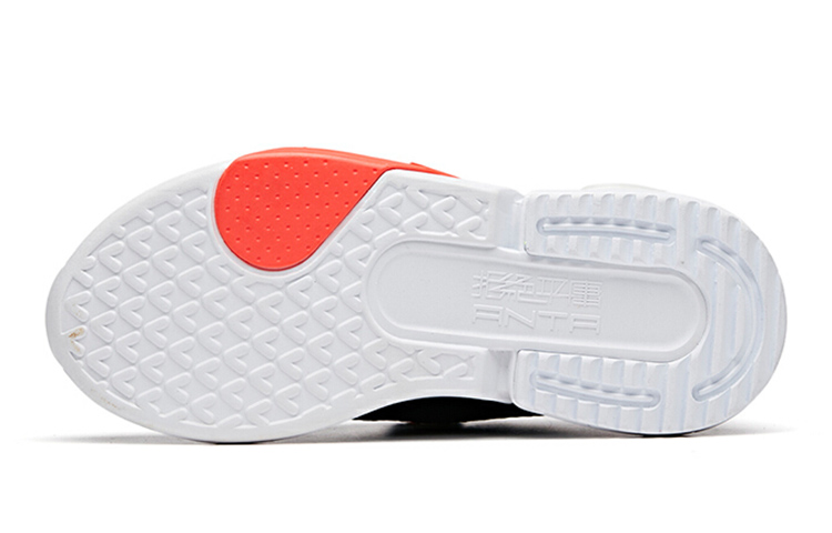 Purchase (Preschool) Anta Fashion Mesh Casual Low 'Black White Orange' 312028821-2