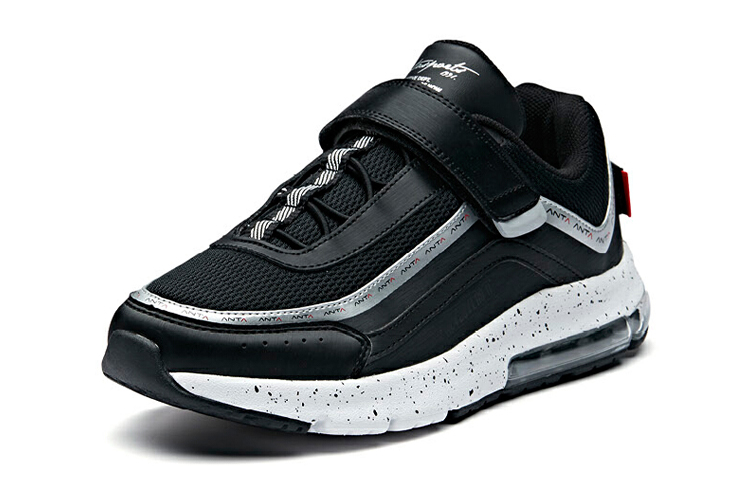 Order (PS) Zapatillas Anta Running Casuales con Amortiguación 'Negro Plata' 31948811-3