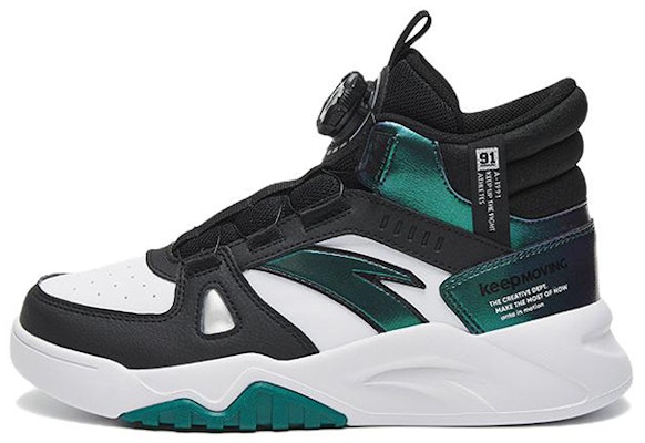 (Preschool) Anta High-Top 'Black White Green' 312248003-4 Buy (Preschool) Anta High-Top 'Black White Green' 312248003-4