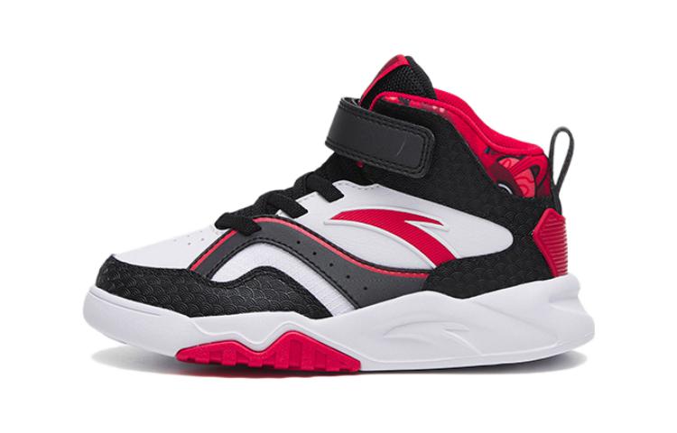 Buy (PS) 安踏高帮鞋 '黑白粉' 312319992-1