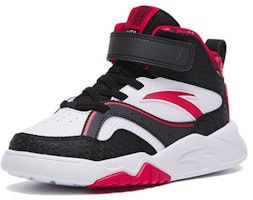 中童 Anta安踏 減震防踢 高幫 兒童板鞋 黑白粉 Order 中童 Anta安踏 減震防踢 高幫 兒童板鞋 黑白粉