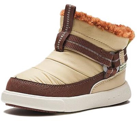 嬰童 安踏兒童 圓頭套腳 減震耐磨 高幫 學步鞋 棕色 Lookbook 嬰童 安踏兒童 圓頭套腳 減震耐磨 高幫 學步鞋 棕色