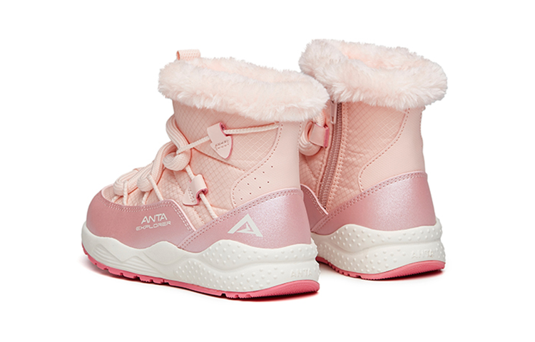 Shop (PS) Anta High-Top 'Pink Fleece' Kasut Tinggi Pink Fleece A322149959-3