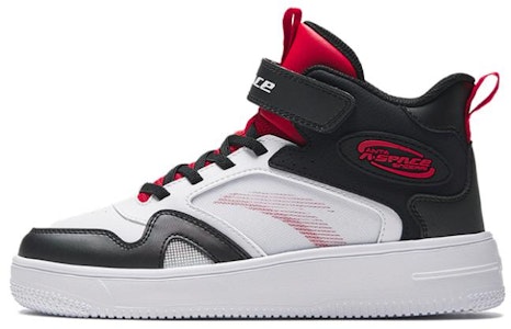 大童 安踏 防滑耐磨 高幫 兒童板鞋 白黑紅 Buy 大童 安踏 防滑耐磨 高幫 兒童板鞋 白黑紅