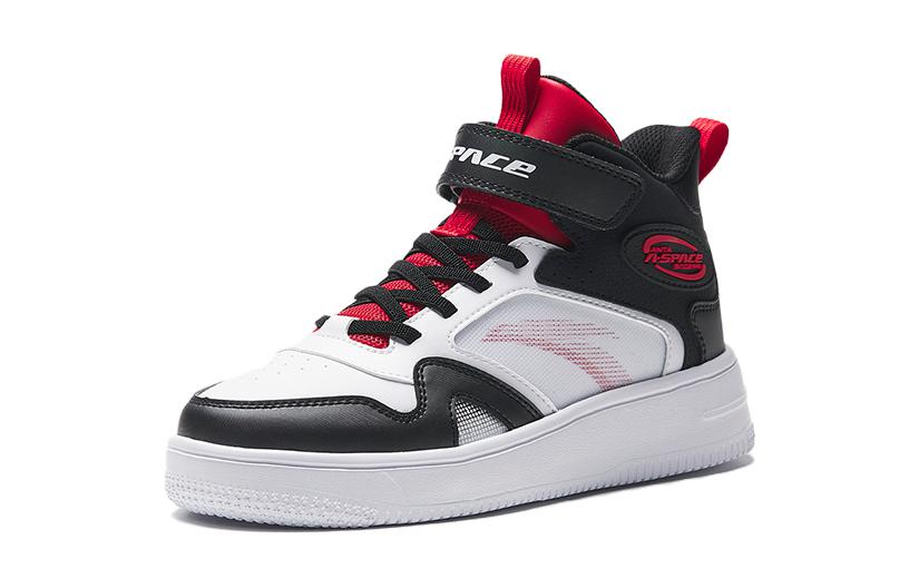 Order (Preschool) Anta High-Top 'White Black Red' A312338034-2