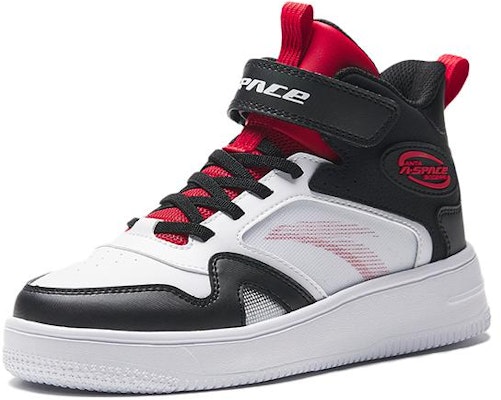 (Preschool) Anta High-Top 'White Black Red' A312338034-2 Order (Preschool) Anta High-Top 'White Black Red' A312338034-2