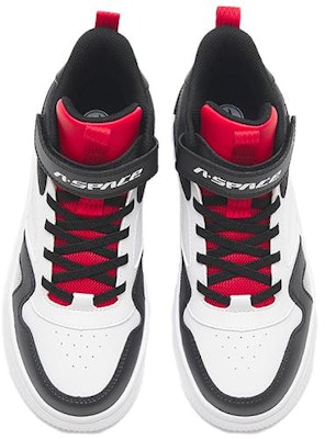 (Preschool) Anta High-Top 'White Black Red' A312338034-2 Lookbook (Preschool) Anta High-Top 'White Black Red' A312338034-2