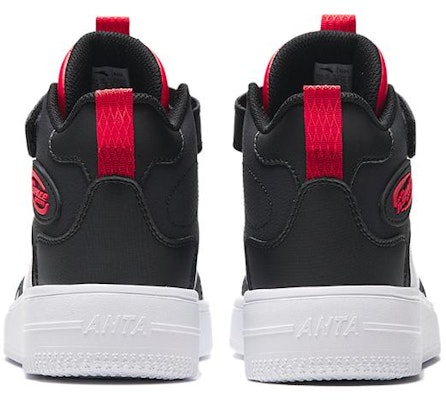 (Preschool) Anta High-Top 'White Black Red' A312338034-2 Shop (Preschool) Anta High-Top 'White Black Red' A312338034-2
