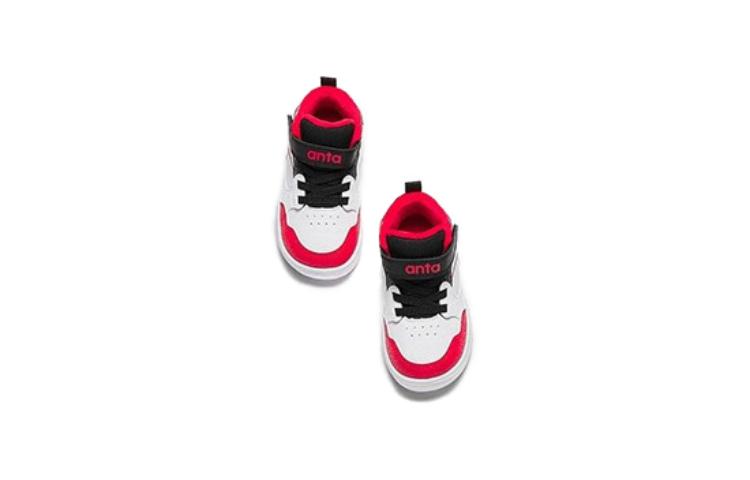 Shop (Preschool) Anta High-Top 'White Black Red' A312340002-1