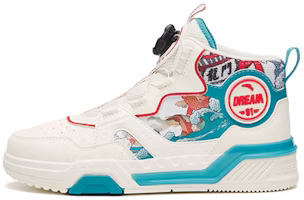 (Preschool) Anta High-Top 'White Blue Red' A312248014-5 (Preschool) Anta High-Top 'White Blue Red' A312248014-5