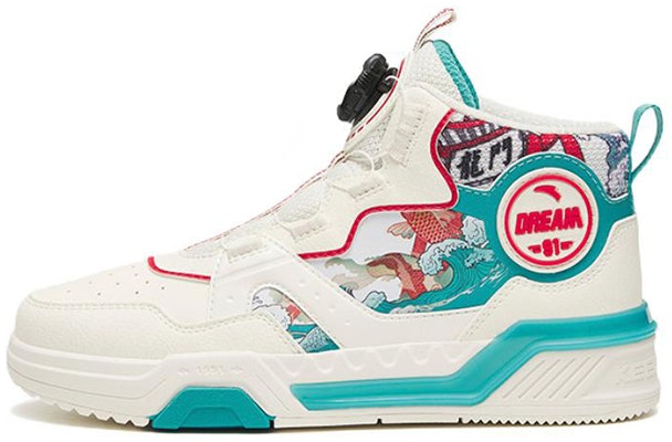 (Preschool) Anta High-Top 'White Blue Red' A312248014-5 Buy (Preschool) Anta High-Top 'White Blue Red' A312248014-5
