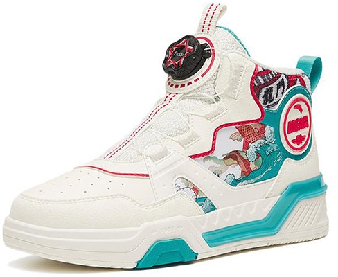 (Preschool) Anta High-Top 'White Blue Red' A312248014-5 Order (Preschool) Anta High-Top 'White Blue Red' A312248014-5