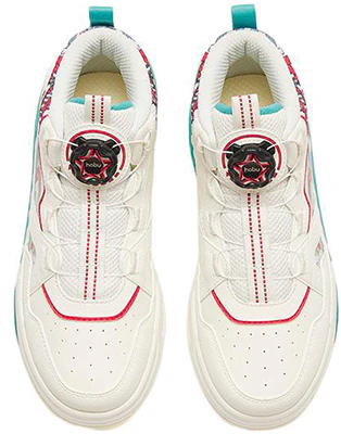 (Preschool) Anta High-Top 'White Blue Red' A312248014-5 Lookbook (Preschool) Anta High-Top 'White Blue Red' A312248014-5