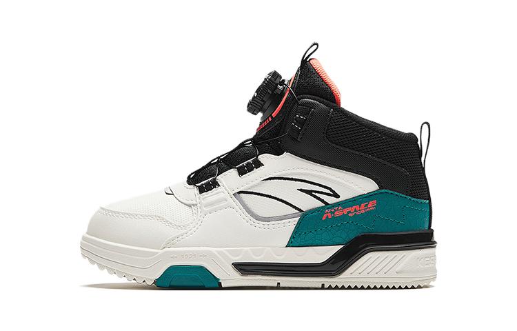 (Preschool) Anta High-Top 'White Green' A312349909-2