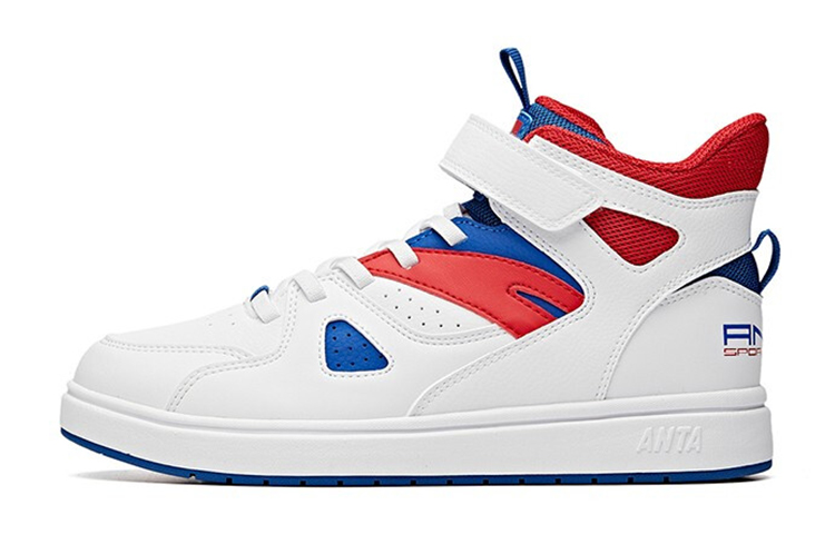 (Preschool) Anta High-Top 'White Red' 312048020-1
