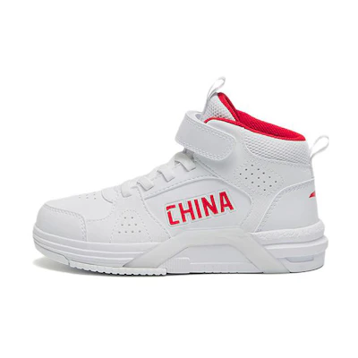 (PS) Anta High-Top 'White Red Magic Tape CMFT'