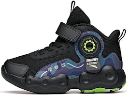 (Preschool) Anta High-Top Basketball 'Black Blue Green' A312139932A-3 (Preschool) Anta High-Top Basketball 'Black Blue Green' A312139932A-3