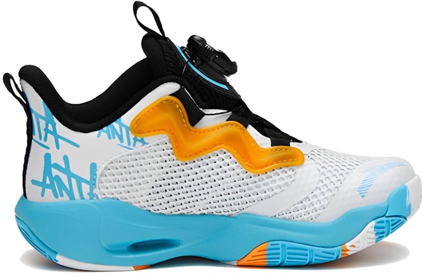 (Preschool) Anta High-Top Basketball 'Black Lake Blue' A312329903-3 Order (Preschool) Anta High-Top Basketball 'Black Lake Blue' A312329903-3