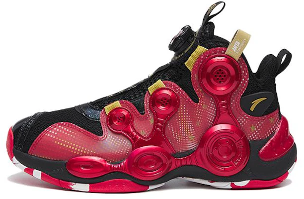 (Preschool) Anta High-Top Basketball 'Black Red' 312311167-8 Buy (Preschool) Anta High-Top Basketball 'Black Red' 312311167-8
