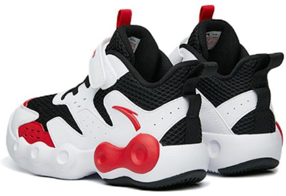 (Preschool) Anta High-Top Basketball 'Black White Red' A312239911-1 Shop (Preschool) Anta High-Top Basketball 'Black White Red' A312239911-1