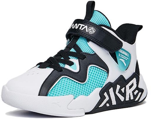 (PS) Anta High-Top Basket 'Cement Buster Putih Biru Hitam' A312229966-2 Order (PS) Anta High-Top Basket 'Cement Buster Putih Biru Hitam' A312229966-2