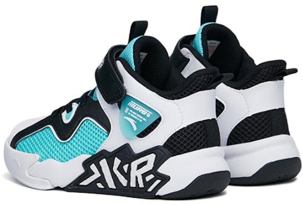 (PS) Anta High-Top Basket 'Cement Buster Putih Biru Hitam' A312229966-2 Lookbook (PS) Anta High-Top Basket 'Cement Buster Putih Biru Hitam' A312229966-2