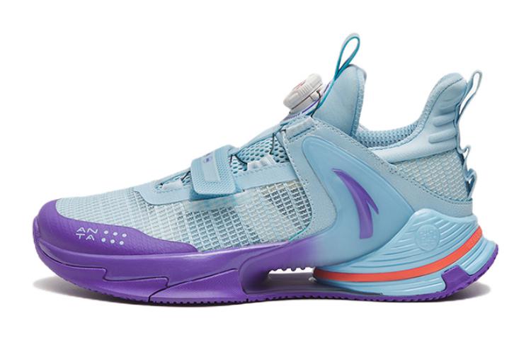 (Preschool) Anta High-Top Basketball 'Heavenly Descend - Blue Purple' 312251105-10