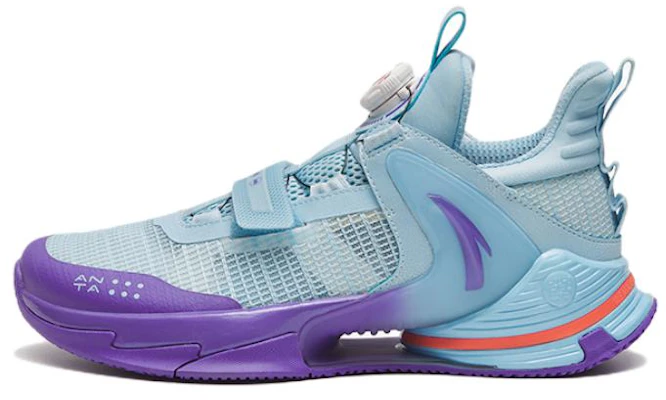 (Preschool) Anta High-Top Basketball 'Heavenly Descend - Blue Purple' 312251105-10 Buy (Preschool) Anta High-Top Basketball 'Heavenly Descend - Blue Purple' 312251105-10