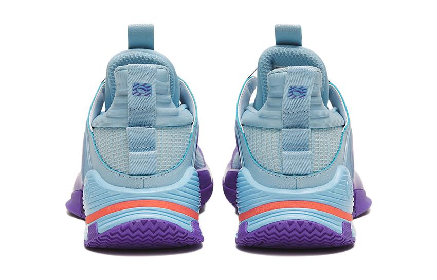Shop (Preschool) Anta High-Top Basketball 'Heavenly Descend - Blue Purple' 312251105-10