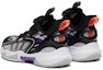 Shop (Preschool) Anta High-Top Basketball 'Inverse Scales Black and White' A312329901-3