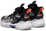 Shop (Preschool) Anta High-Top Basketball 'Inverse Scales Black and White' A312329901-3