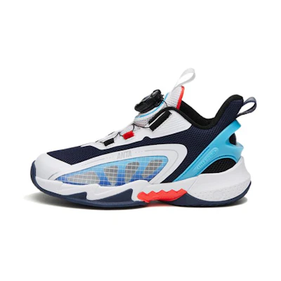 (PS) Anta High-Top Basketball 'Nishikigoi White Blue'