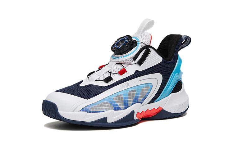 Order (Preschool) Anta High-Top Basketball 'Nishikigoi White Blue' A312329901-1
