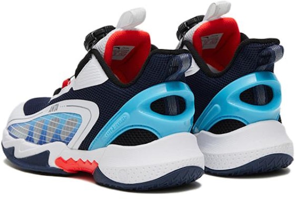 (Preschool) Anta High-Top Basketball 'Nishikigoi White Blue' A312329901-1 Shop (Preschool) Anta High-Top Basketball 'Nishikigoi White Blue' A312329901-1