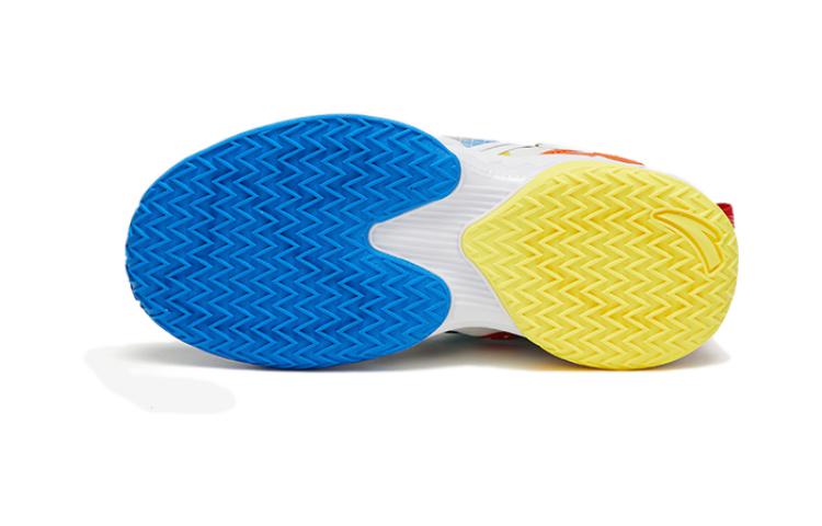 Purchase (Preschool) Anta High-Top Basketball 'White Orange Blue' A312329901-2