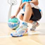 Sizing (Preschool) Anta High-Top Basketball 'White Orange Blue' A312329901-2