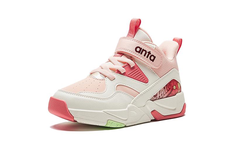 Order (Preschool) Anta High-Top Basketball Shoes 'Comfortable Pink' A322419903-1