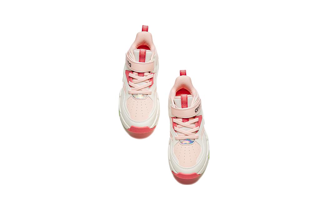Lookbook (Preschool) Anta High-Top Basketball Shoes 'Comfortable Pink' A322419903-1
