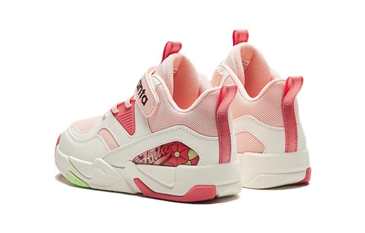 Shop (Preschool) Anta High-Top Basketball Shoes 'Comfortable Pink' A322419903-1