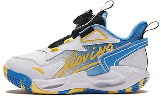 (Preschool) Anta High-Top Basketball Shoes 'White Blue' A312419904-1 (Preschool) Anta High-Top Basketball Shoes 'White Blue' A312419904-1