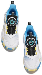 (PS) 安踏高帮篮球鞋 '白色蓝色' A312419904-1 Lookbook (PS) 安踏高帮篮球鞋 '白色蓝色' A312419904-1