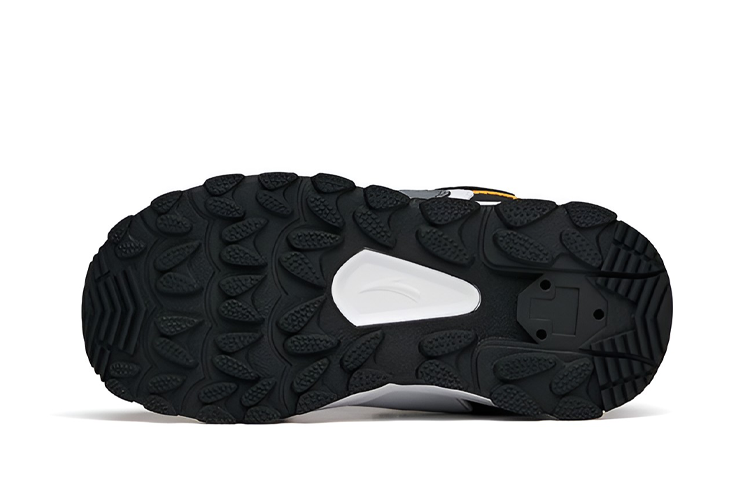 (PS) Anta High-Top Leather Sneaker 'Black White Blue Fleece' 圖 5